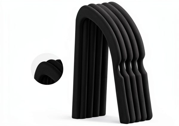 Velvet Clothes Hanger by Utopia Home Pack of 100 Slim Non Slip Design-4